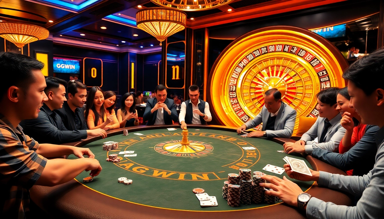 Experience the thrill at nhà cái ggwin with exciting poker games and professional dealers.