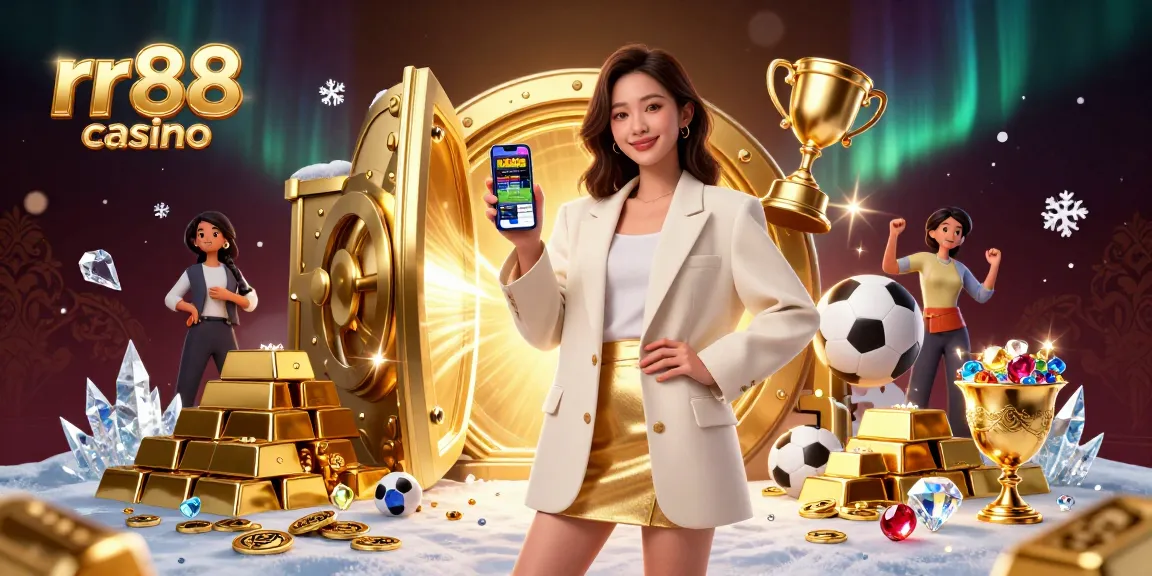 Experience thrilling action at rr88 casino with a captivating illustration featuring a sports betting app.