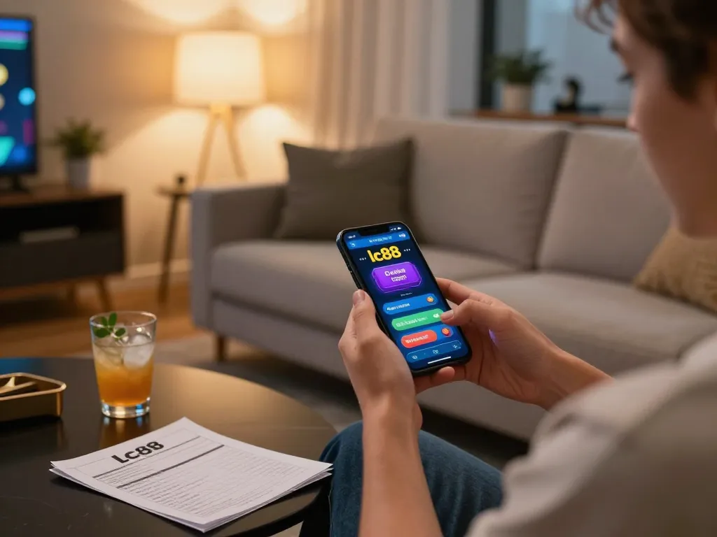 Engaging in dynamic gaming experience on lc88 com mobile app with cozy atmosphere
