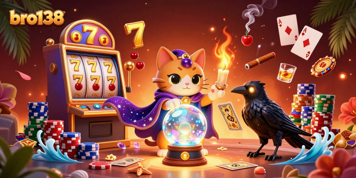 Experience fortune and fun with bro138 at this vibrant casino scene featuring dynamic slot machine excitement.