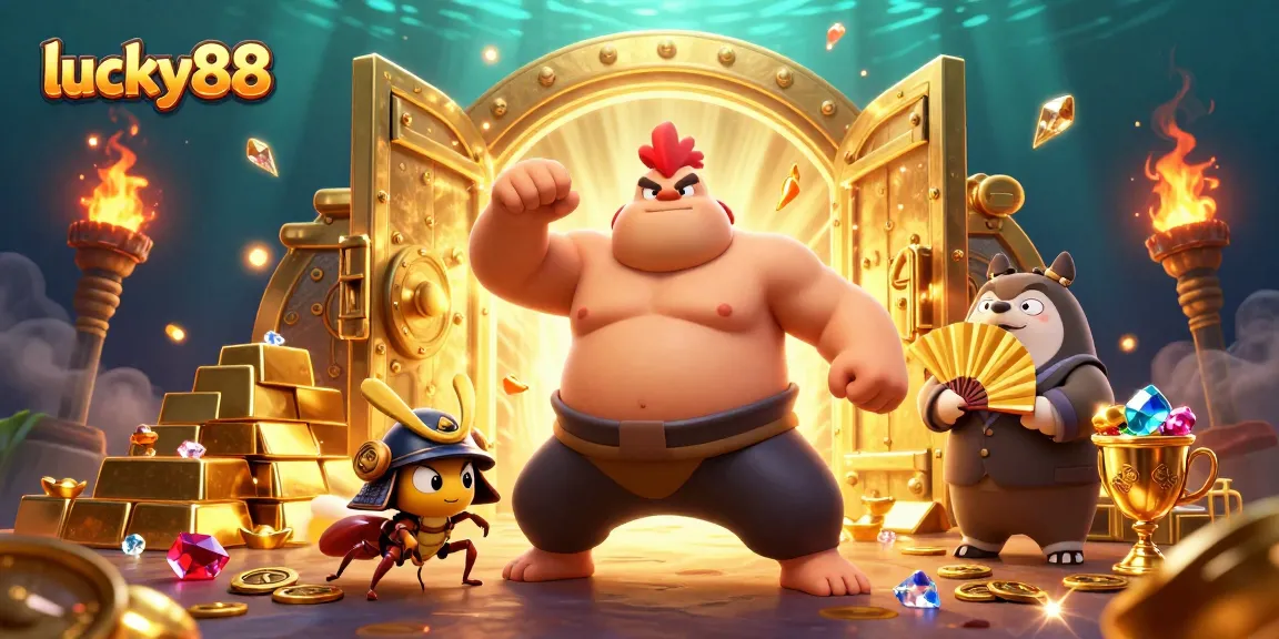 Claim exciting rewards with lucky88's vibrant casino games featuring spirited characters and treasures.