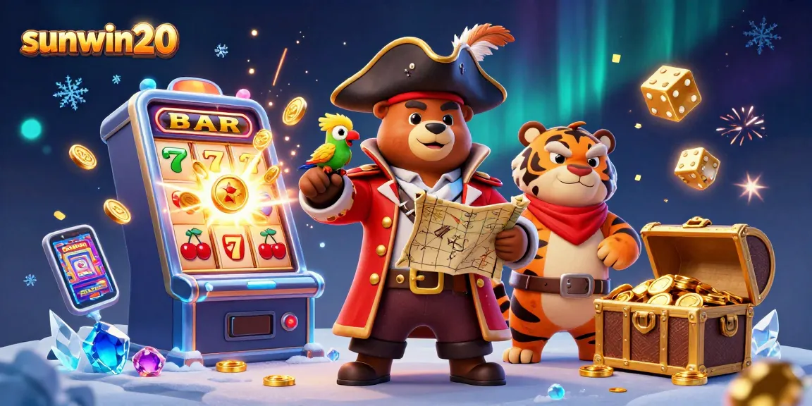 Spin the reels and win big with sunwin20 in a colorful, action-packed casino adventure.