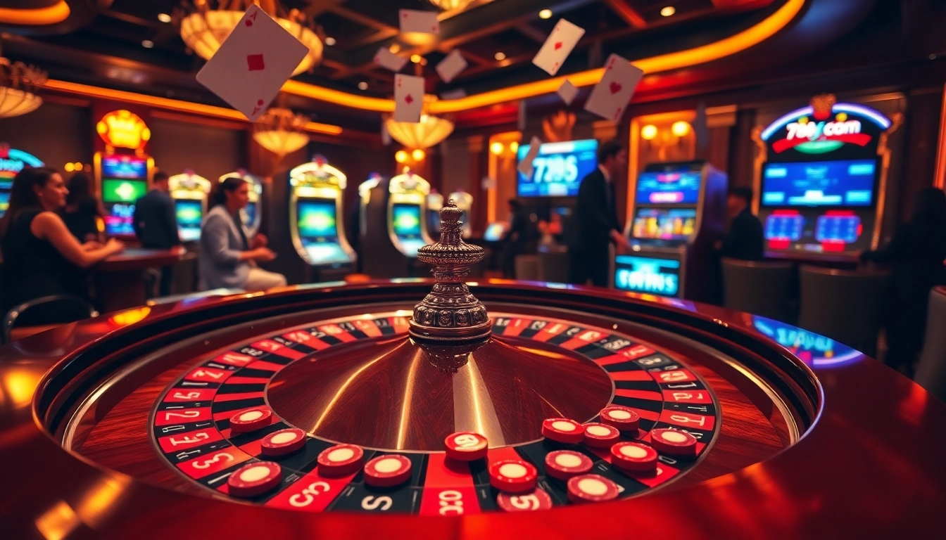 Experience thrilling gameplay at 789f.com with vibrant casino tables and dynamic players.