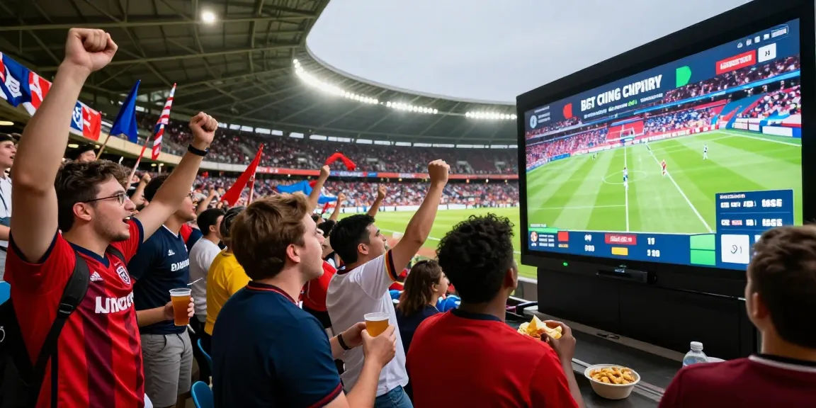 Soi keo scene showcasing enthusiastic fans at a football match, highlighting community excitement and sports betting.