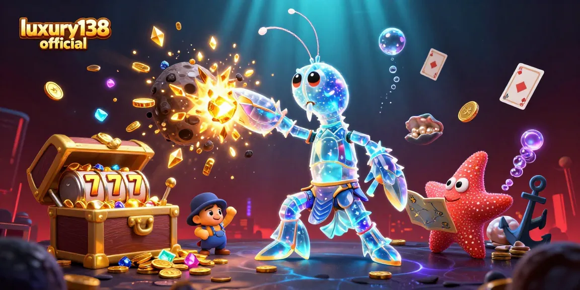 Experience the thrill of gaming with luxury138 official, where slot reels spin and golden gems shine.