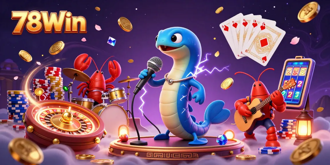 Catch the electrifying performance at 78Win's underwater casino with thrilling game excitement!