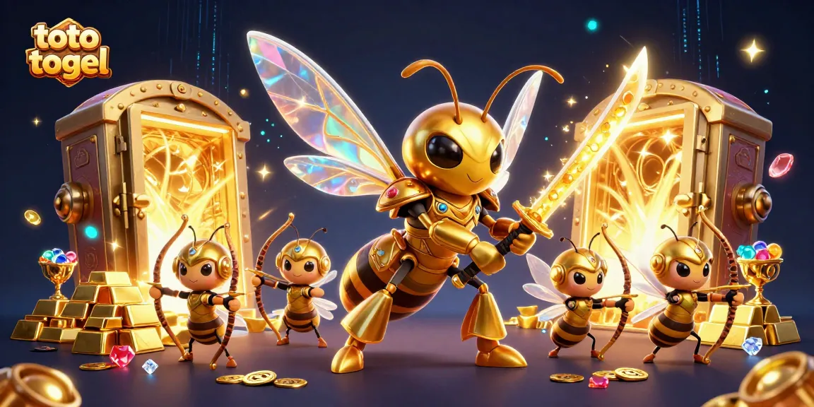 Experience thrilling toto togel action with stunning characters and vibrant treasure elements.